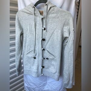 Billabong Gray Full-Zip Hoodie
